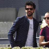 Miguel Ángel Muñoz y Manuela Vellés en el Madrid Open 2015