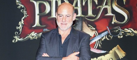 Aitor Mazo en la presentación de la serie 'Piratas'
