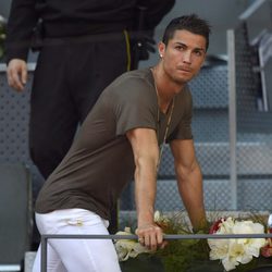 Cristiano Ronaldo en el Open de Madrid 2015