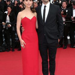 Natalie Portman y Benjamin Millepied en la ceremonia de inauguración del Festival de Cannes 2015