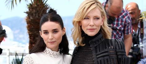 Rooney Mara y Cate Blanchett presentan 'Carol' en el Festival de Cannes