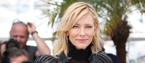 Cate Blanchett posa en el Festival de Cannes para presentar 'Carol'