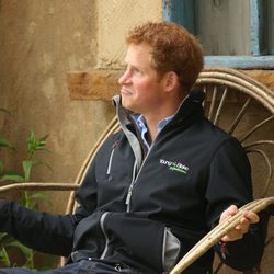 El Príncipe Harry reaparece en el Chelsea Flower Show tras su viaje por Oceanía
