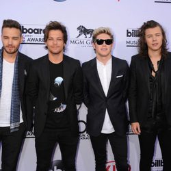 Liam Payne, Louis Tomlinson, Niall Horan y Harry Styles en los Billboard Music Awards 2015