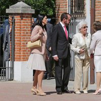 Ana Togores, Jesús Ortiz, Menchu Álvarez del Valle y Paloma Rocasolano en la Primera Comunión de la Princesa Leonor