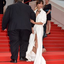 Sophie Marceau tiene un descuido en el Festival de Cannes 2015