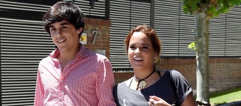 Gloria Camila y su novio reciben a José Ortega Cano en su cuarto permiso carcelario