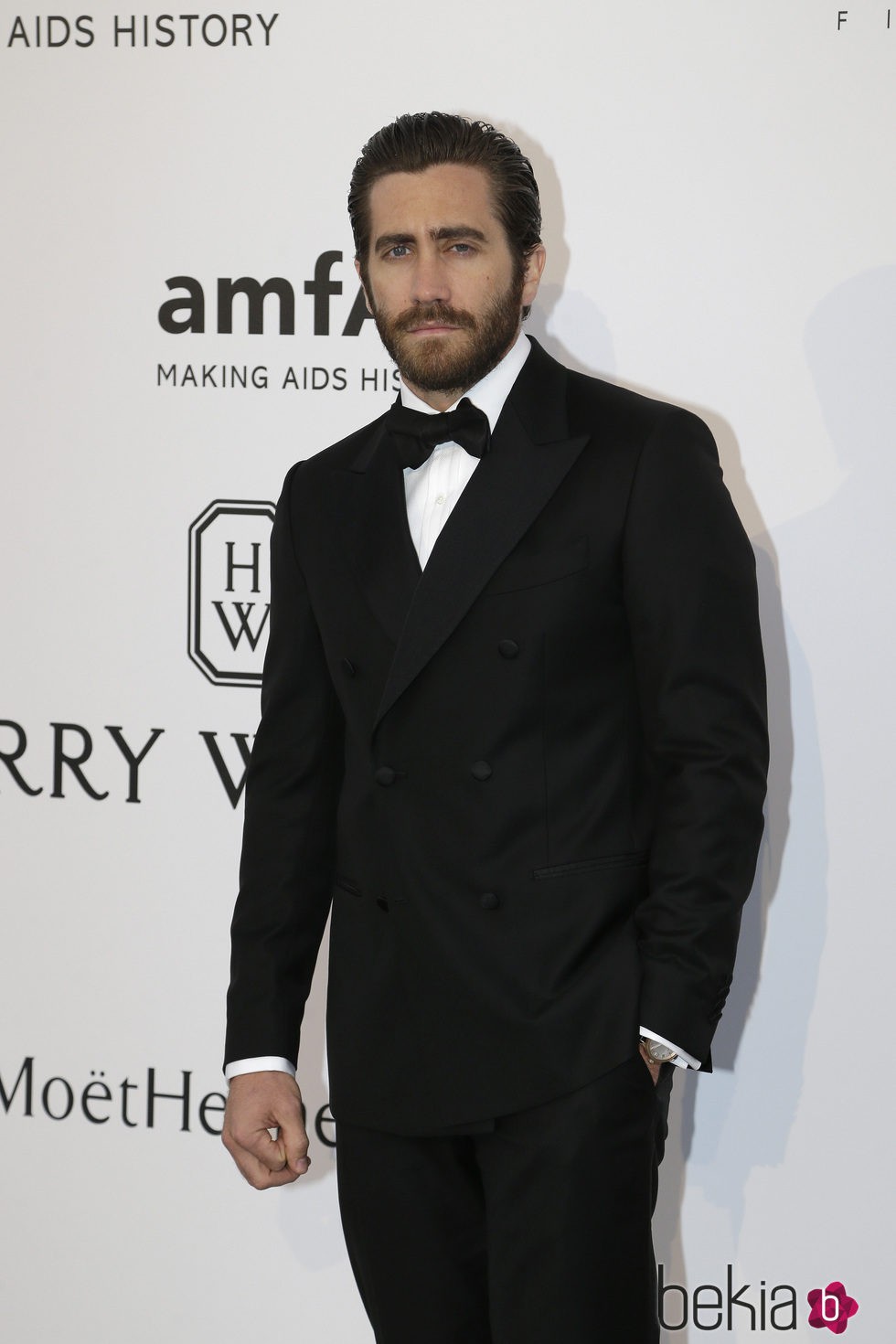 Jake Gyllenhaal en la gala amfAR del Festival de Cannes 2015