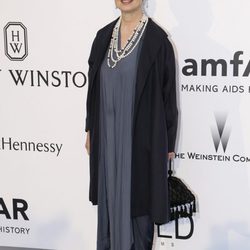 Isabella Rossellini en la gala amfAR del Festival de Cannes 2015
