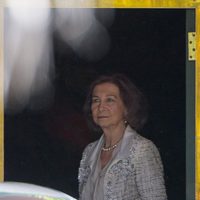 La Reina Sofía en la Comunión de Luis y Laura Gómez-Acebo