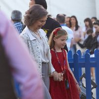 La Reina Sofía y la Infanta Sofía en el Circo del Sol