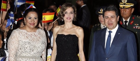 Juan Orlando Hernández y Ana García ofrecen una cena de gala a la Reina Letizia