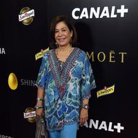 Elena Tablada Madre en el estreno del documental 'Pacha, el arquitecto de la noche'
