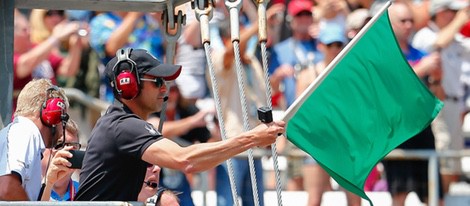 Patrick Dempsey realiza el arranque honorario en la carrera Indianapolis 500