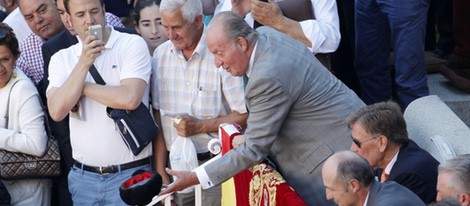 El Rey Juan Carlos en la Feria de San Isidro 2015 en Las Ventas