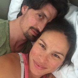 Mireia Canalda y Felipe López, felices tras convertirse en padres por segunda vez