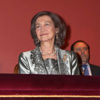 La Reina Sofía en el concierto conmemorativo del 50 aniversario de la orquesta de RTVE