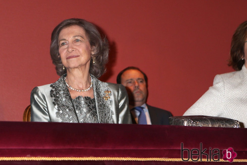 La Reina Sofía en el concierto conmemorativo del 50 aniversario de la orquesta de RTVE