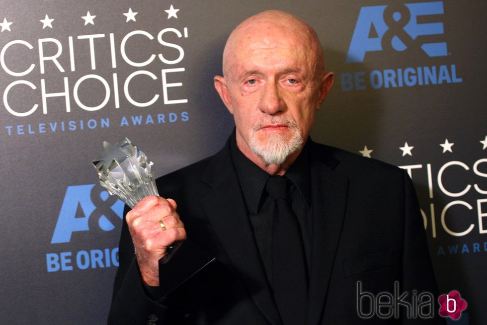 Jonathan Banks en los premios Critics' Choice Awards 2015