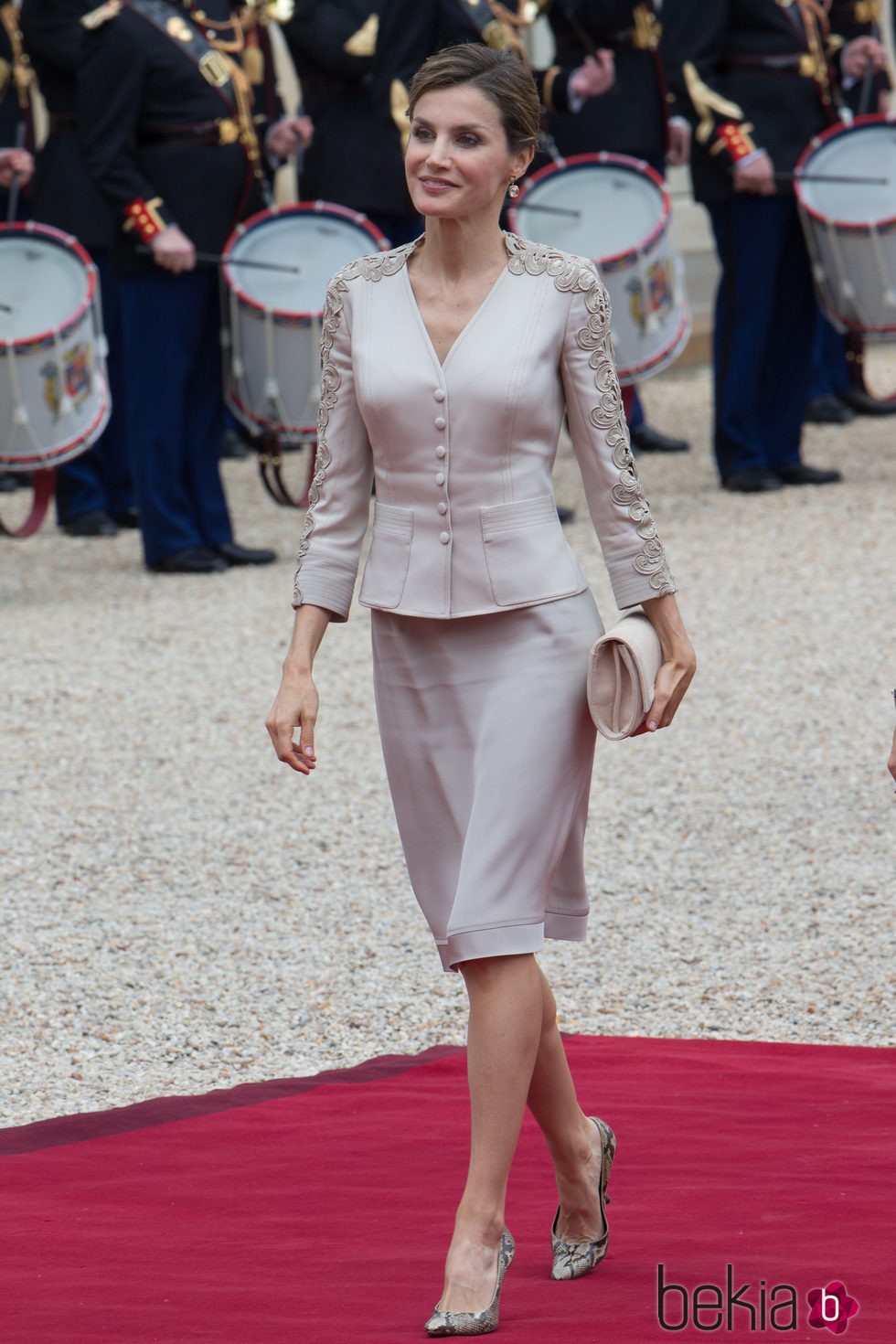 La Reina Letizia en su Viaje de Estado a Francia