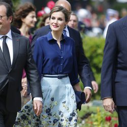 La Reina Letizia visita la exposición 'Velázquez y el triunfo de la pintura española' en París