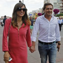 Juan Peña y Sonia González en la Corrida de la Beneficencia 2015