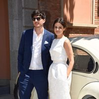 Marta Torné y Roger Gual el día de su boda