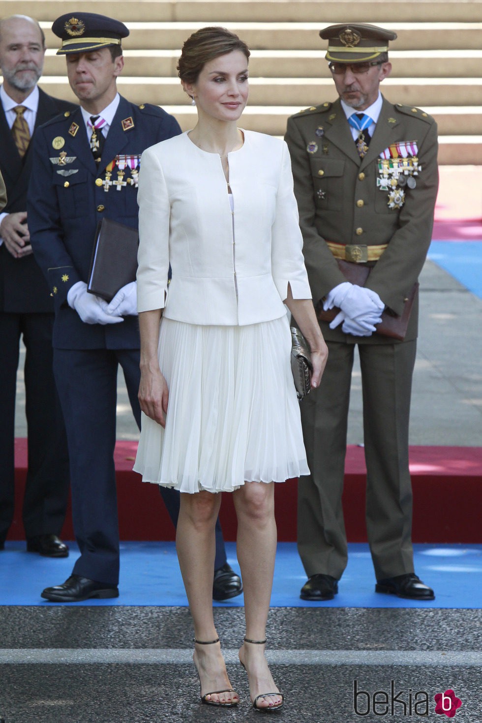 La Reina Letizia en el Día de las Fuerzas Armadas 2015
