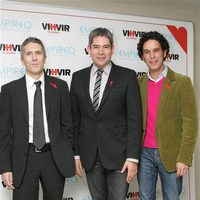 Fernando Grande Marlaska, Boris Izaguirre y Pedro Zerolo
