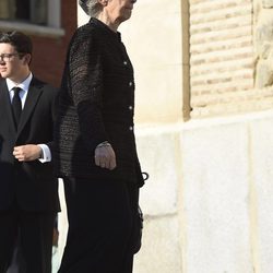 Irene de Grecia en el funeral de Kardam de Bulgaria
