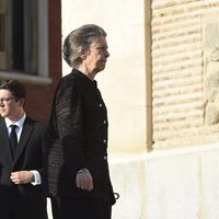Irene de Grecia en el funeral de Kardam de Bulgaria