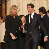 La Infanta Cristina y Pablo de Grecia en el funeral de Kardam de Bulgaria