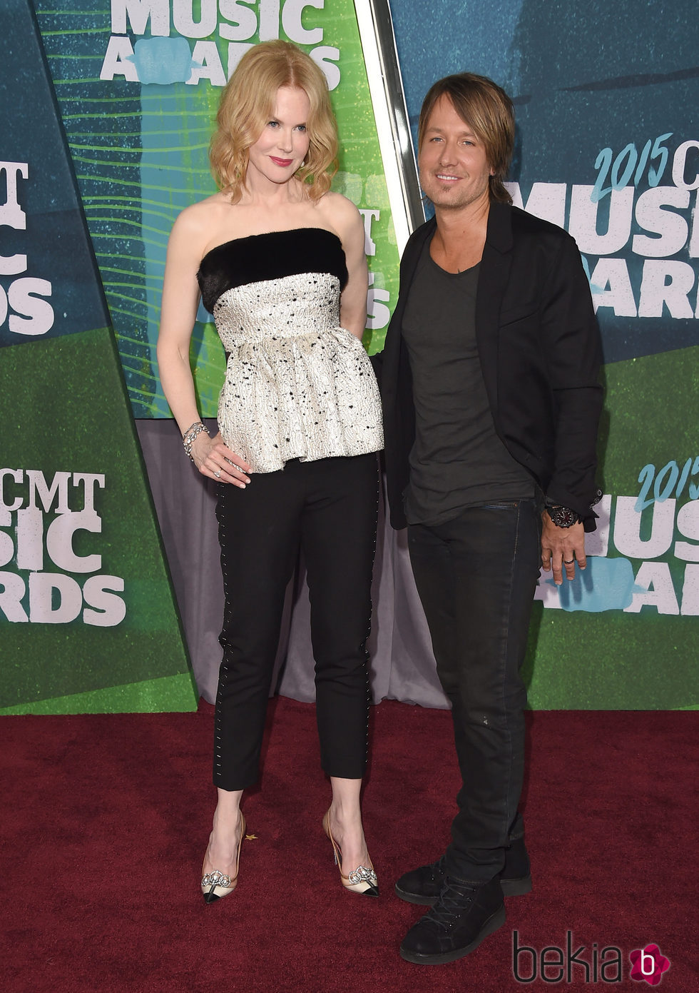 Nicole Kidman y Keith Urban en los CMT Music Awards 2015