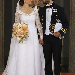 Carlos Felipe de Suecia y Sofia Hellqvist, muy enamorados tras su boda