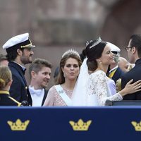 Daniel de Suecia felicita a Sofia Hellqvist por su boda con Carlos Felipe de Suecia