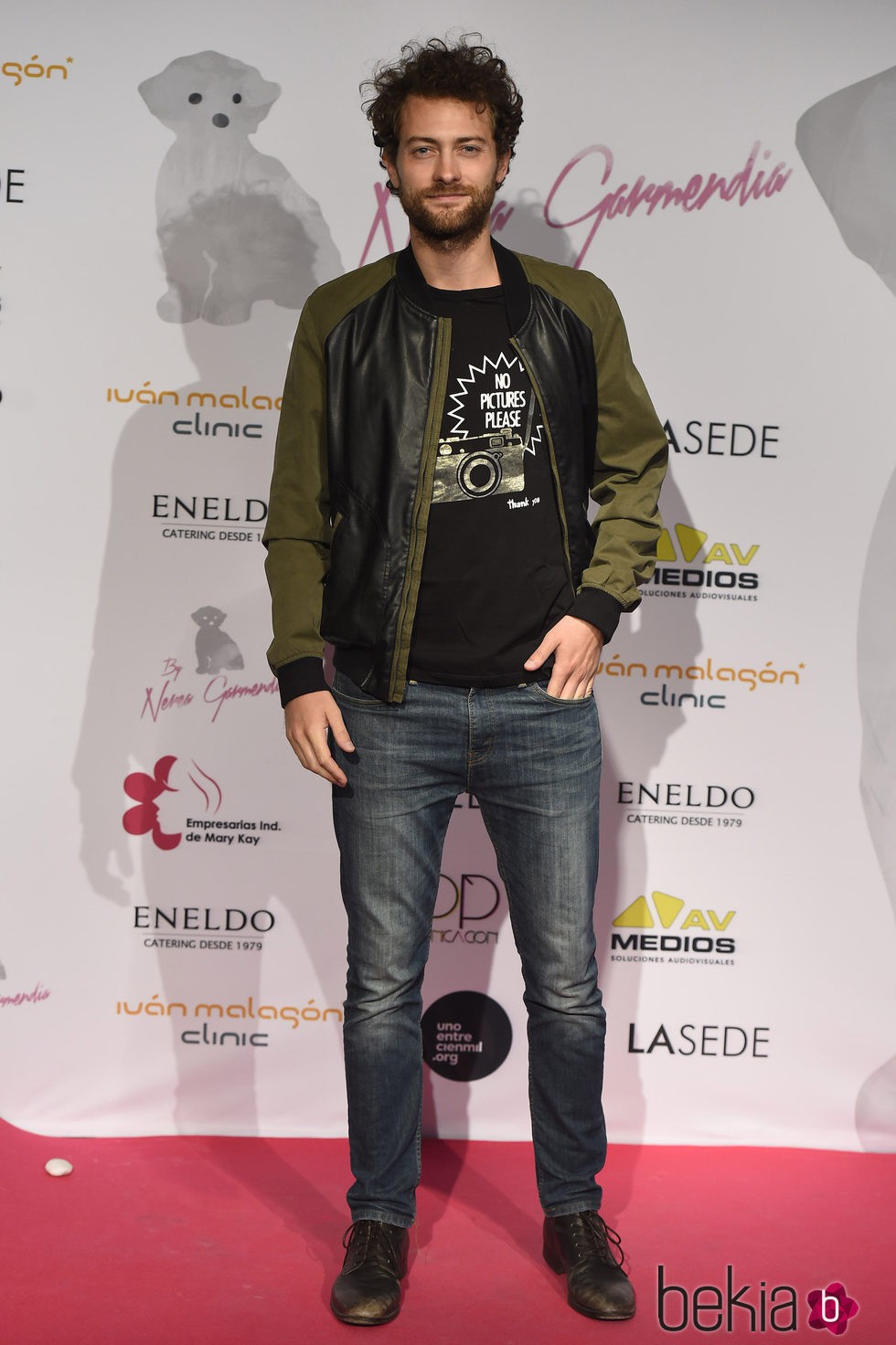 Peter Vives en la celebración del primer aniversario de la firma de moda 'By Nerea'