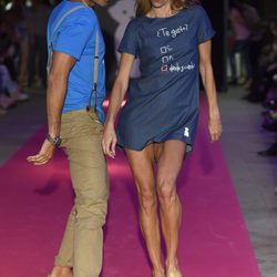Óscar Higares y Elisa Matilla en la celebración del primer aniversario de la firma de moda 'By Nerea'