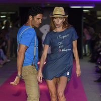 Óscar Higares y Elisa Matilla en la celebración del primer aniversario de la firma de moda 'By Nerea'