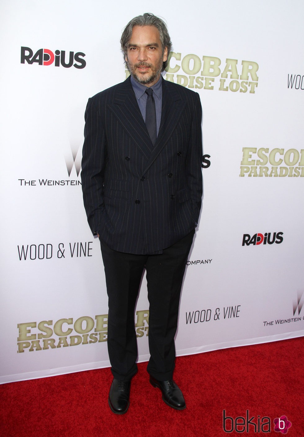 Andrea Di Stefano en la premiere de 'Escobar: Paraíso Perdido' en Los Angeles