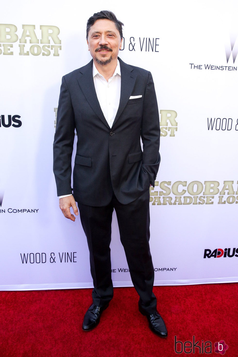 Carlos Bardem en la premiere de 'Escobar: Paraíso Perdido' en Los Angeles