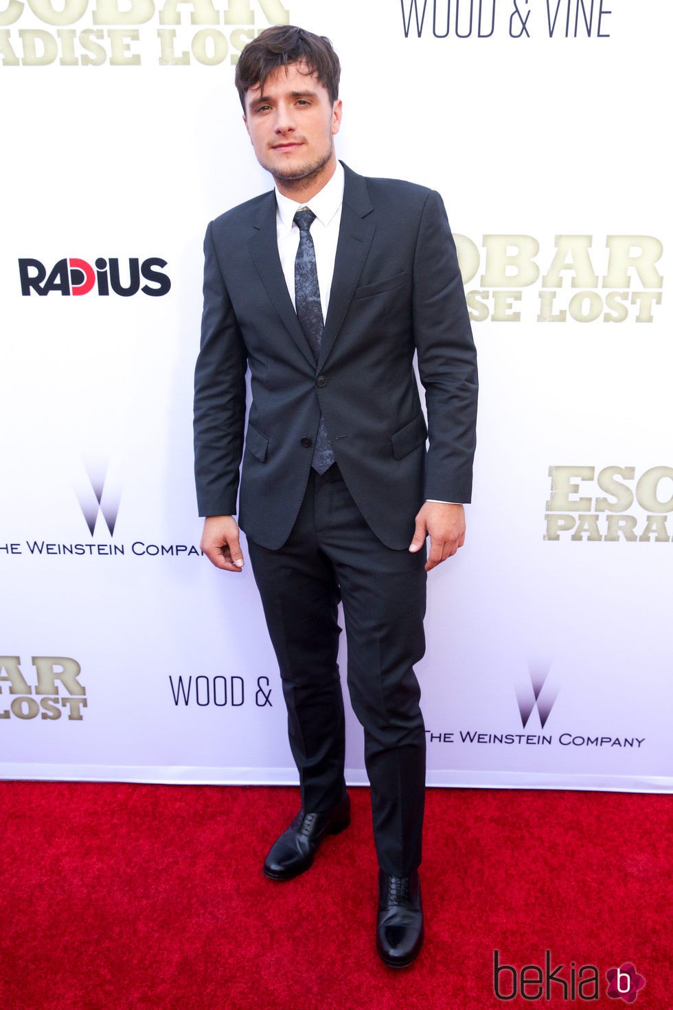 Josh Hutcherson en la premiere de 'Escobar: Paraíso Perdido' en Los Angeles