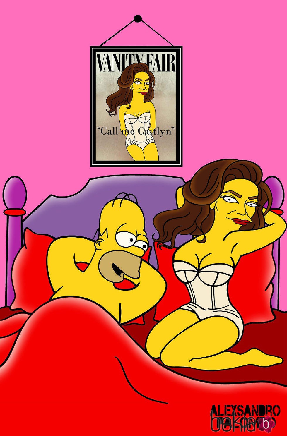 Catlyn Jenner se convierte en un personaje de 'Los Simpson'