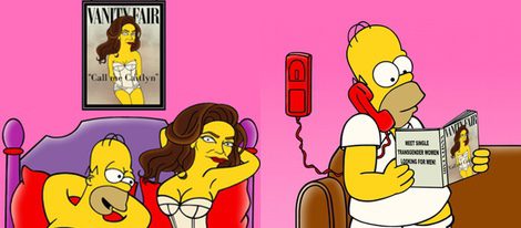 Catlyn Jenner se convierte en un personaje de 'Los Simpson'