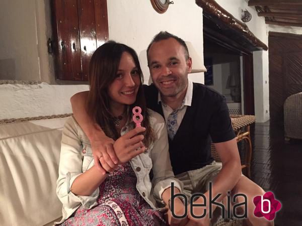 Andrés Iniesta y Anna Ortiz celebran sus 8 años de amor