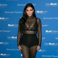 Kim Kardashian en una fiesta organizada por Daily Mail en Cannes
