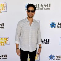 Adam Rodriguez en el Paseo de la Fama de Miami