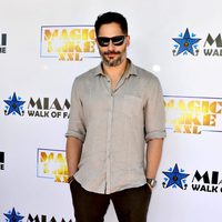 Joe Manganiello en el Paseo de la Fama de Miami