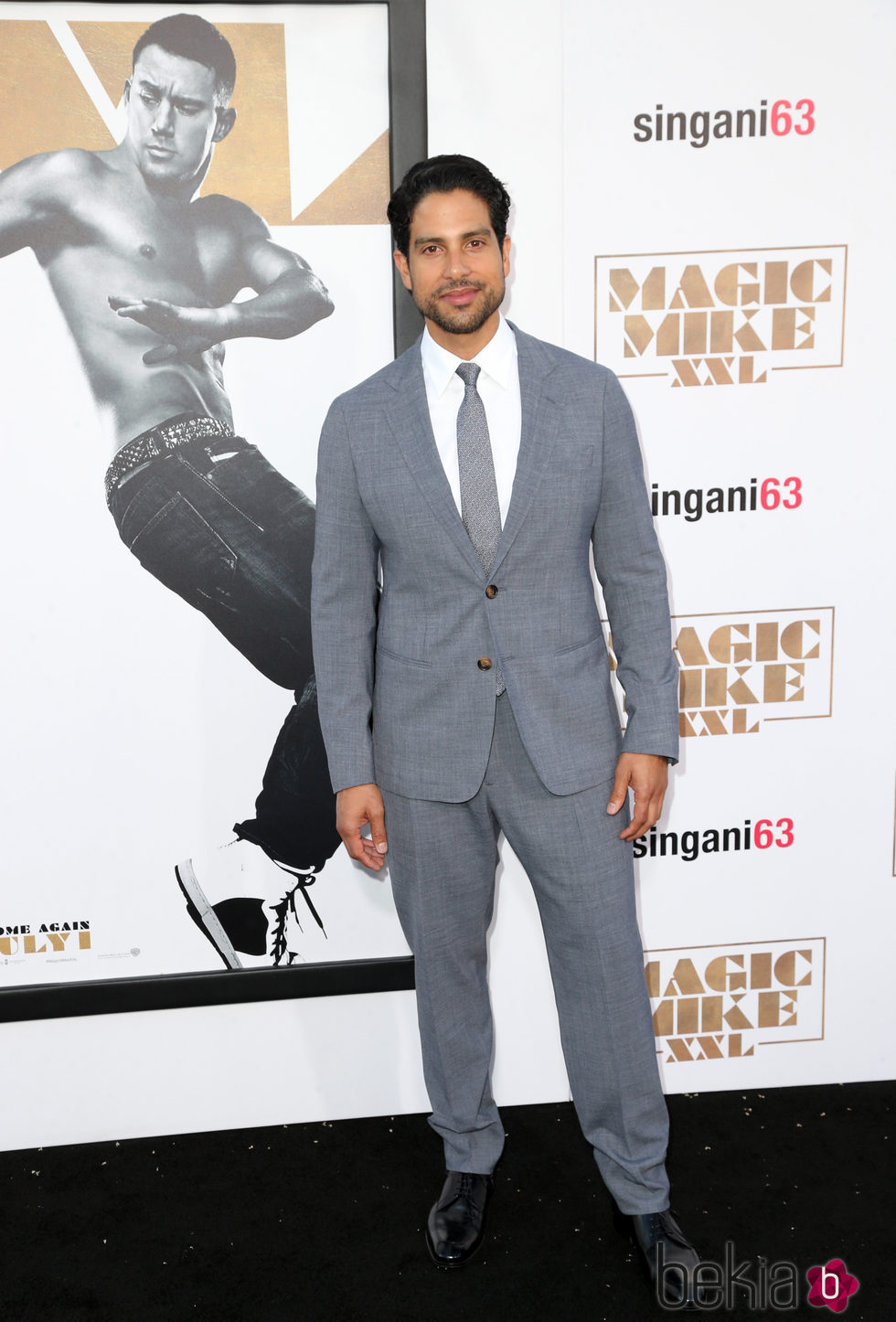 Adam Rodriguez en la premiere de 'Magic Mike XXL' en Los Angeles