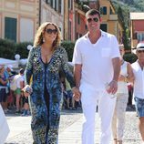 Mariah Carey y James Packer visitando Portofino muy sonrientes y felices