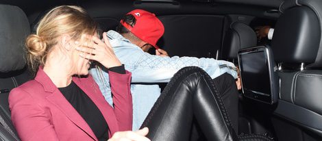 Gigi Hadid y Lewis Hamilton se ocultan tras una noche de fiesta en Londres